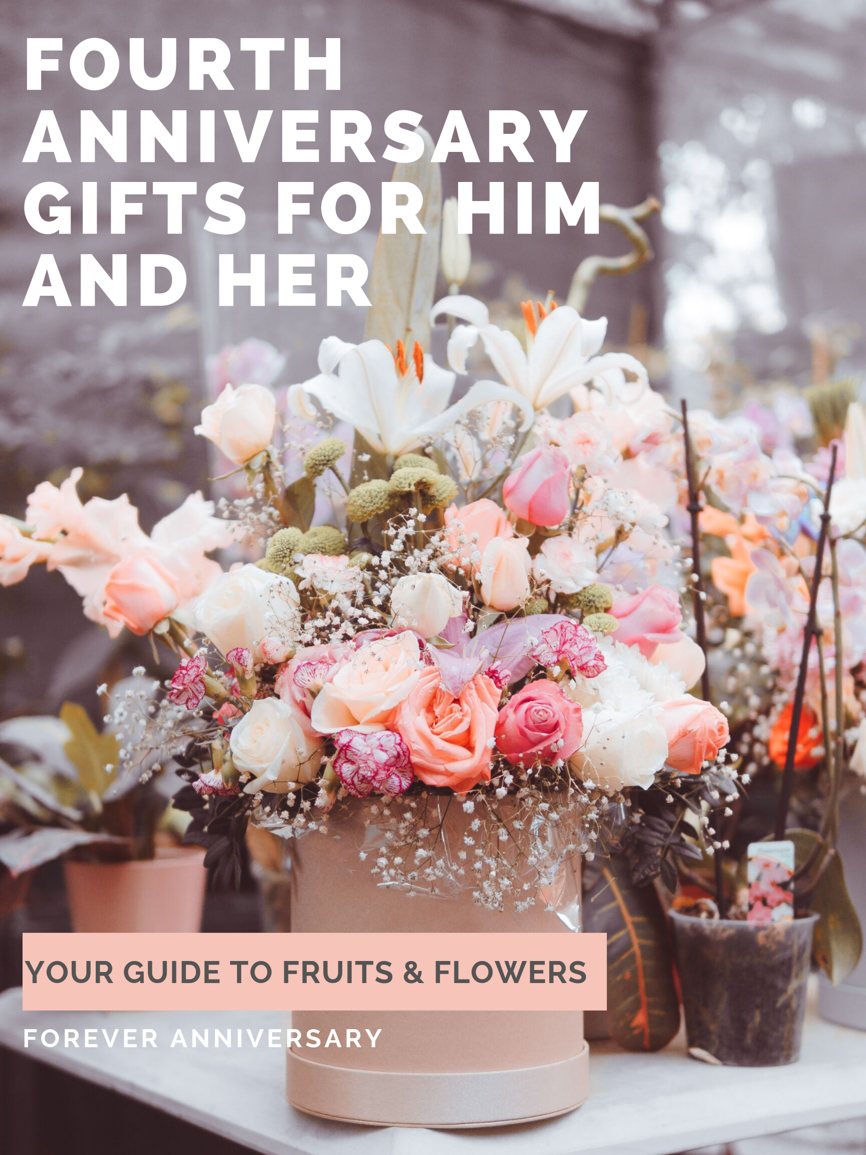 Flower anniversary gifts for him hotsell