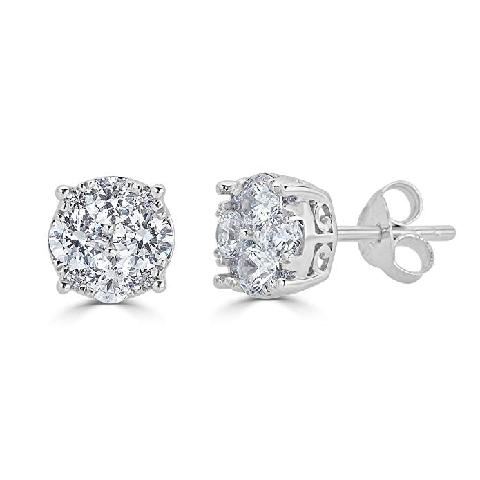 Diamond Stud Earrings