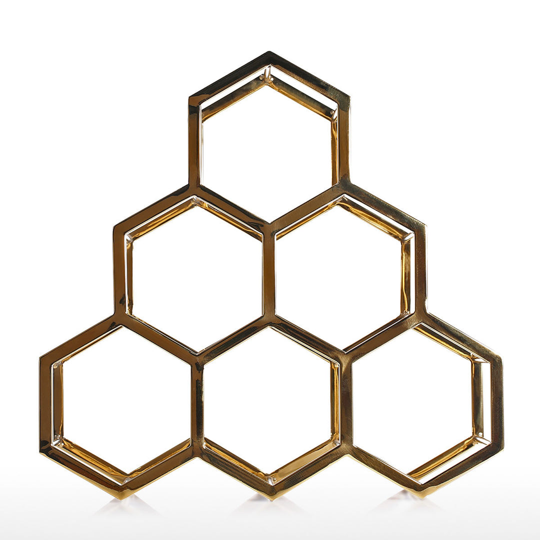 Honeycomb Wine Rack