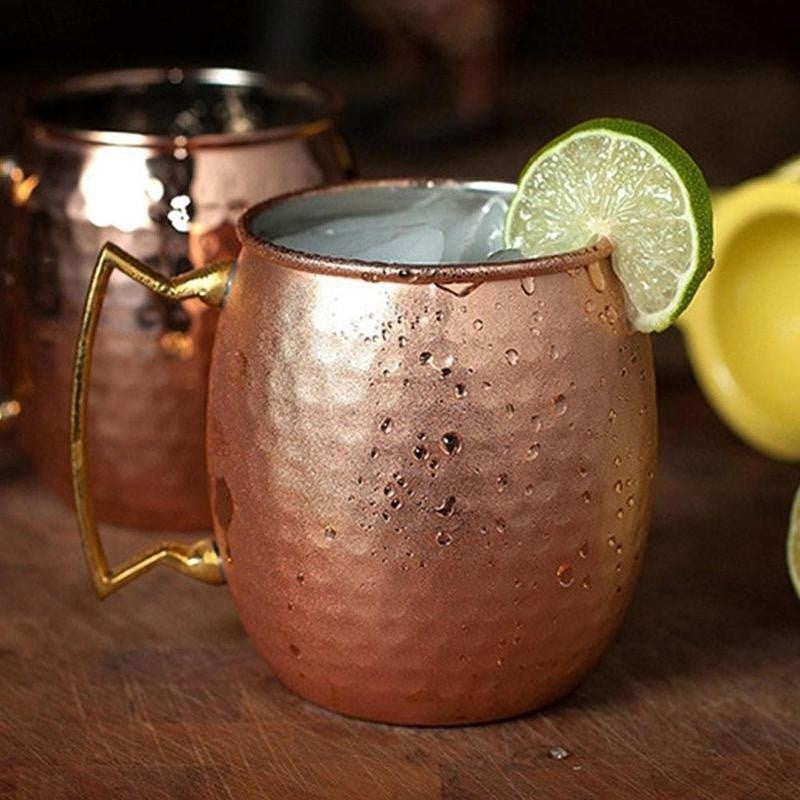 Copper Moscow Mule Mug Set