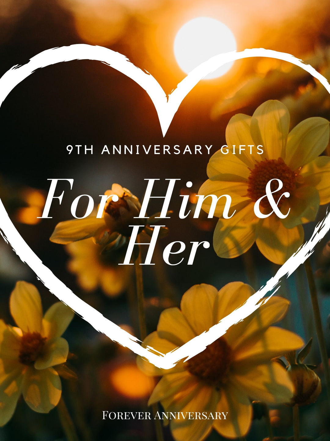 9th Anniversary Gifts for Him and Her