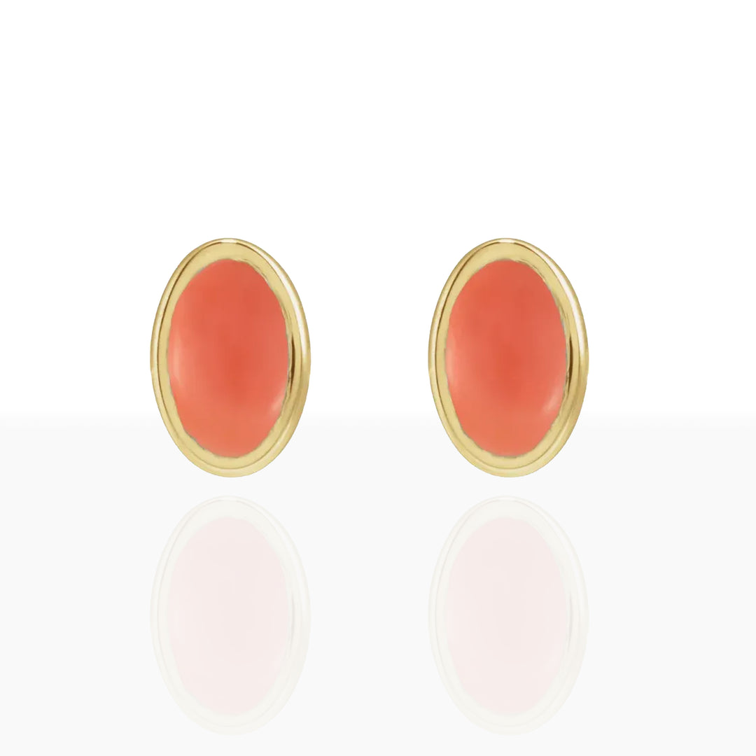 Coral Earrings - 35th Anniversary