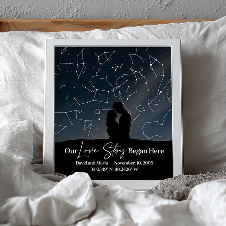 Our Love Story - Night Sky Anniversary Gift