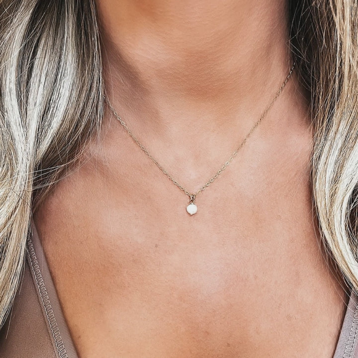 Single Pearl Necklace