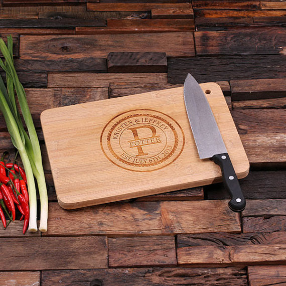 Wooden Cutting Board - Personalized