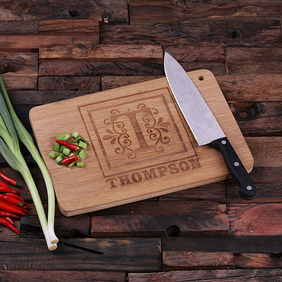 Wooden Cutting Board - Personalized