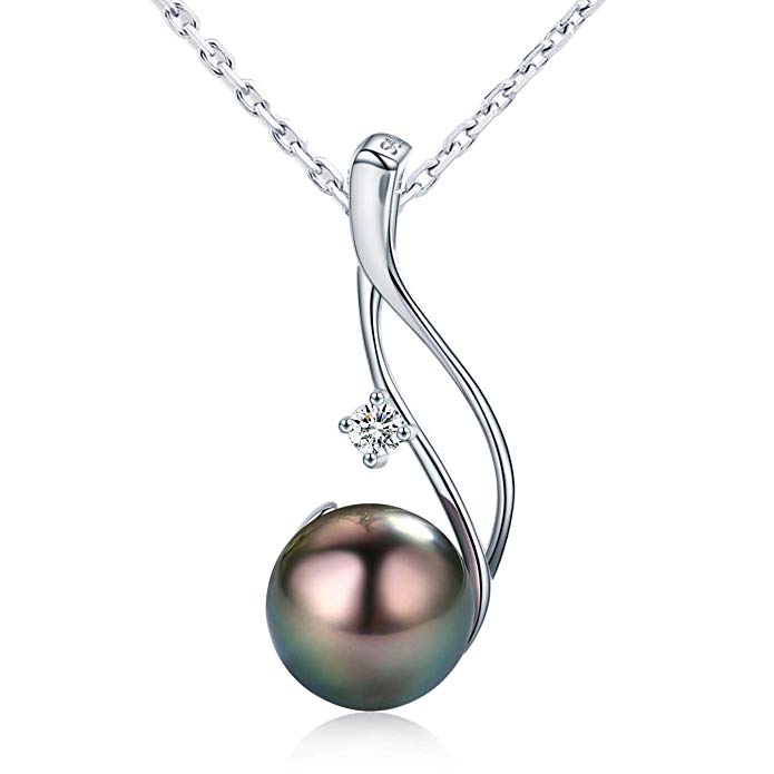 Black Pearl Necklace