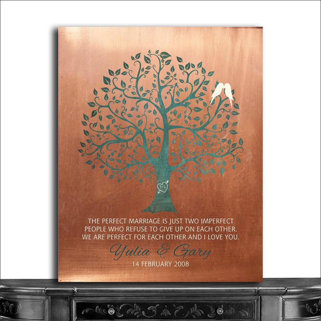 Copper Art- Personalized Art Print