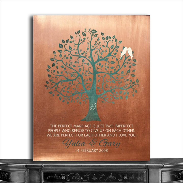 Copper Art- Personalized Art Print