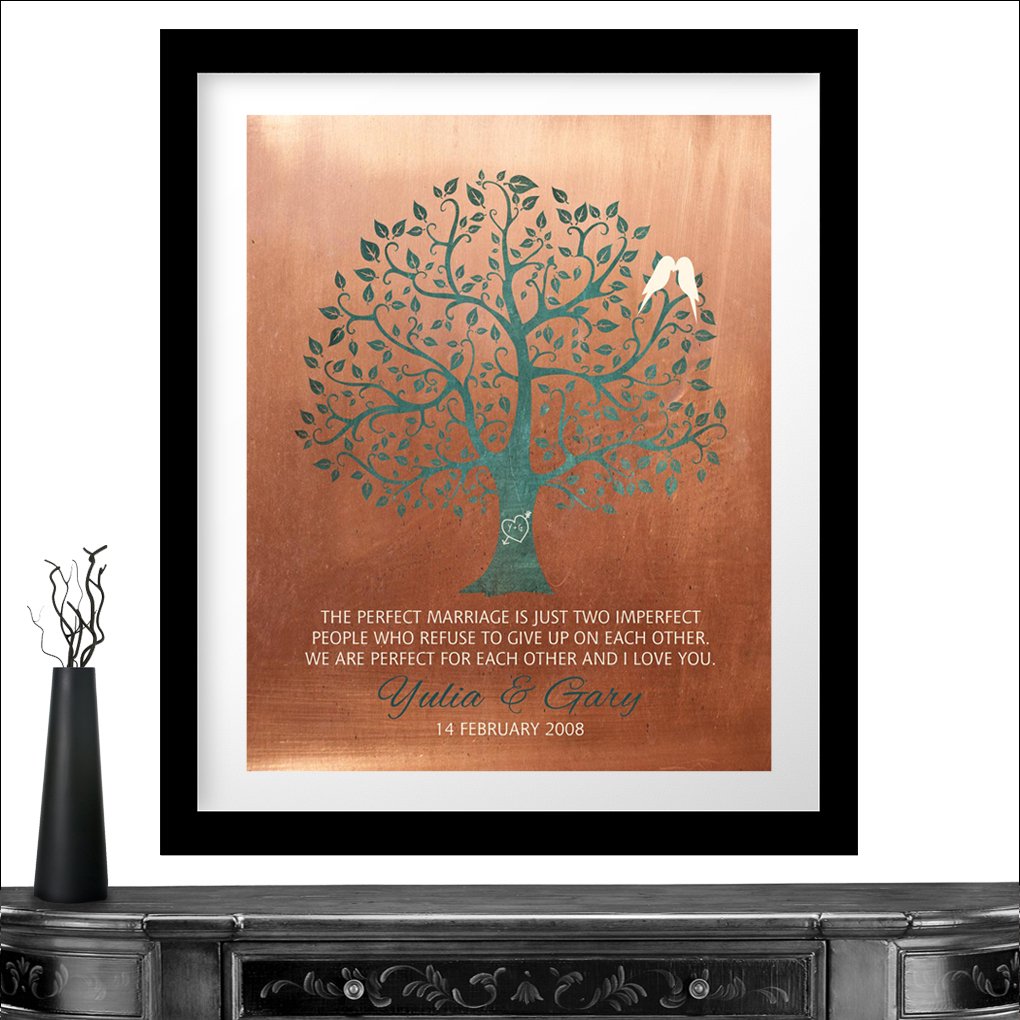 Copper Art- Personalized Art Print