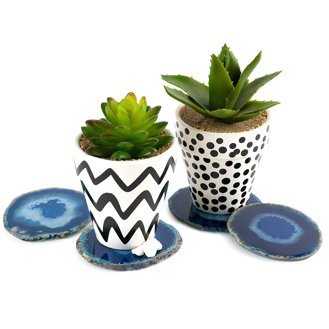 Geode Crystal Drink Coasters