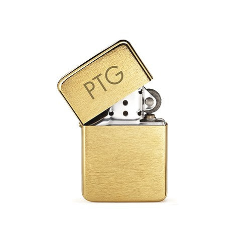 Gold Personalized Monogram Lighter