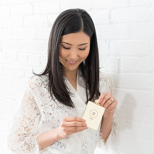 Personalized Gold Hip Flasks For Her