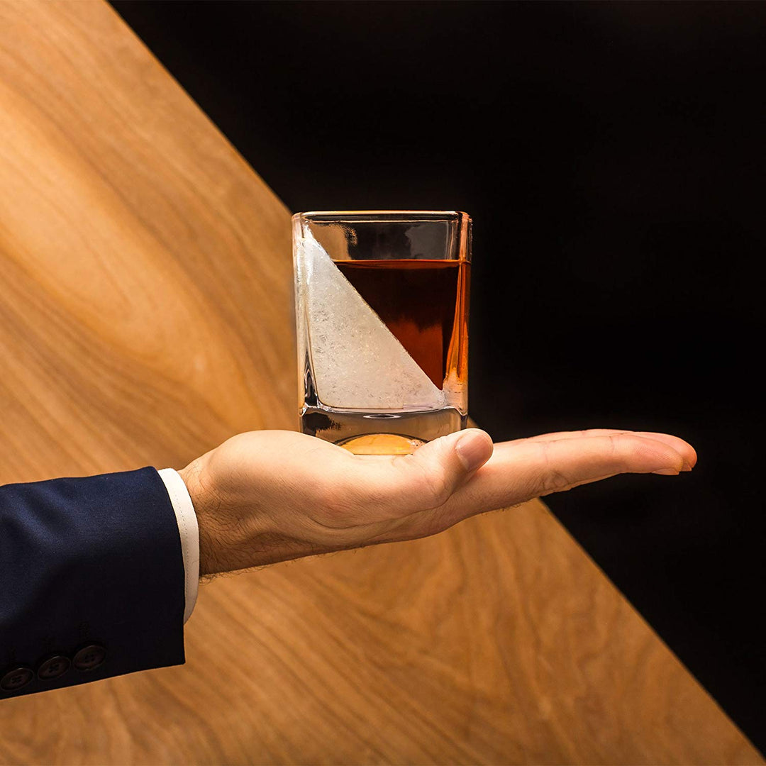 Whiskey Ice Wedge Mold and Glass – Forever Anniversary