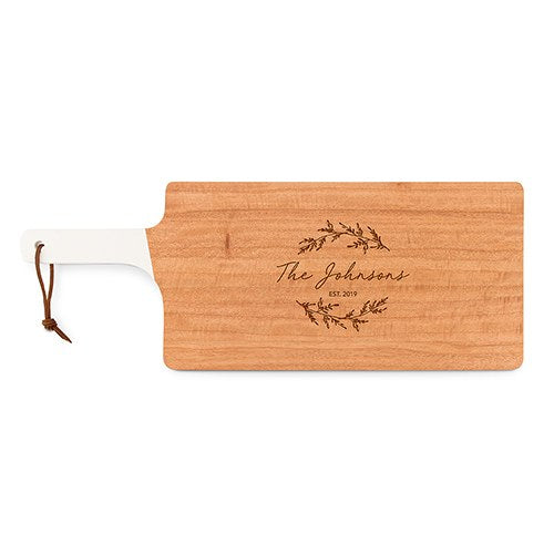Wooden Cutting Board and Serving Tray- Personalized