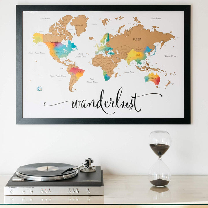 World Travel Map- Scratch Off World Map